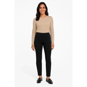 Banana Republic Women's Pull-On Straight Leg Ponte Pants, Black, Size Large NWT